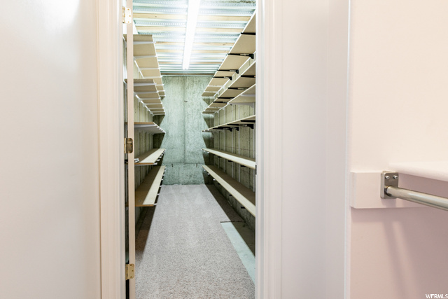 Basement Cold Storage Room