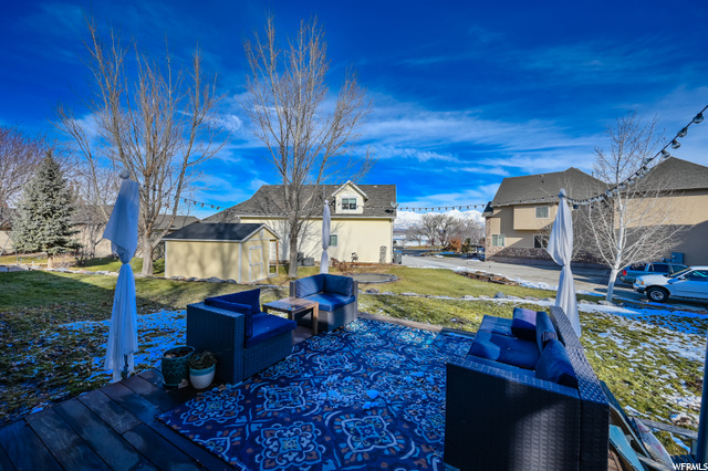 Deck in Back of House