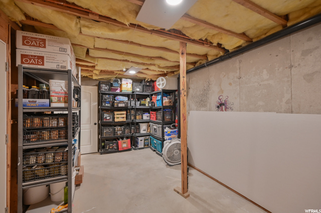 Unfinished bathroom space  (basement)