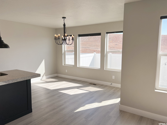 Dinning Room w/Blackout Roller Shades