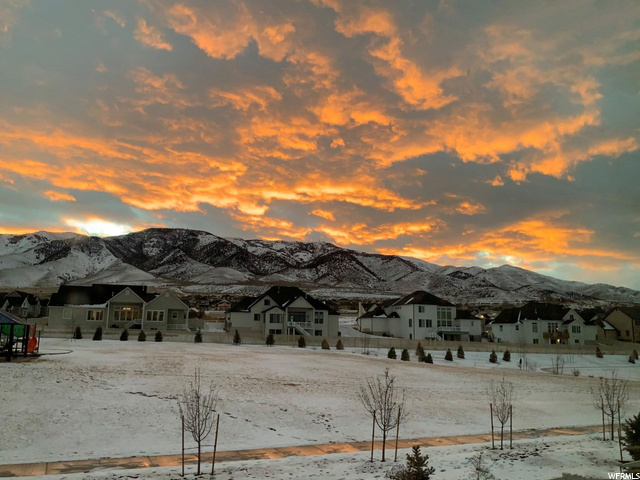 Sunset View from Backyard