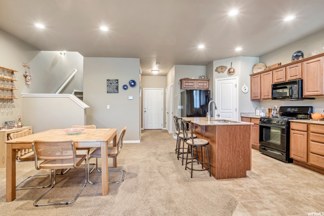 Kitchen and dining