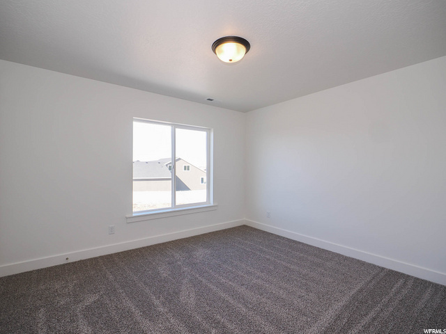 empty room featuring natural light and carpet