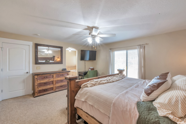 Spacious master bedroom