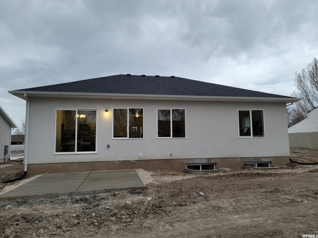 Rear Exterior w/12x12 Patio