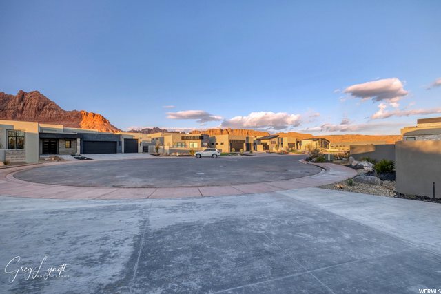 View from driveway to the east