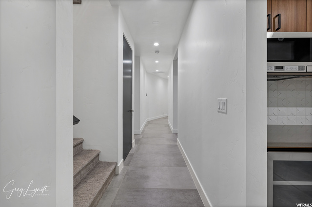 Downstairs hallway