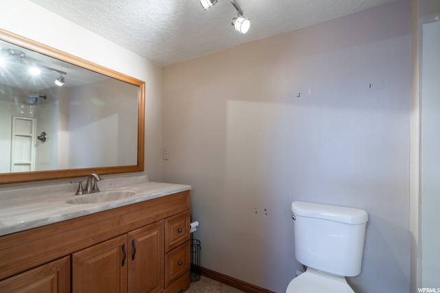 Basement bathroom in main house