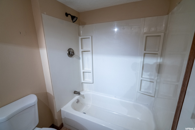 Basement bathroom in main house