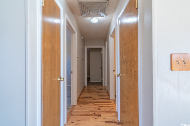 Entry leading to hallway and bedrooms/bathrooms