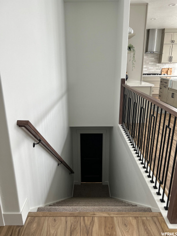 Stairs to basement