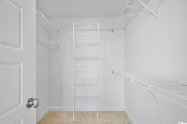 Spacious closet