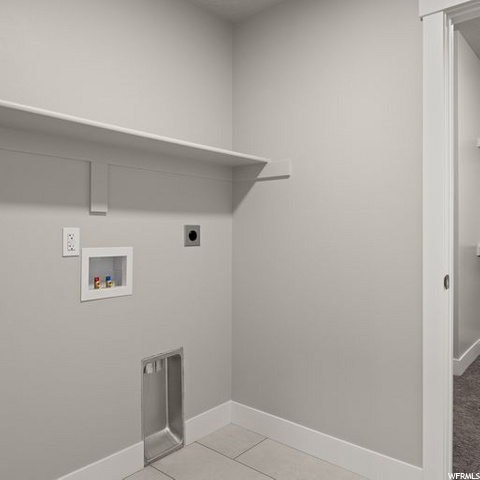 view of laundry area