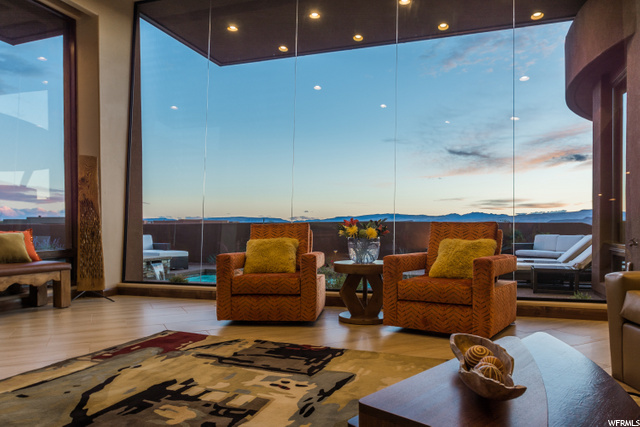 Twighlight from great room