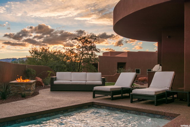 Views at sunset