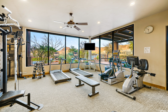 The Cliff's exercise facility