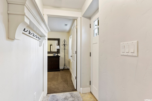 Basement apartment entrance