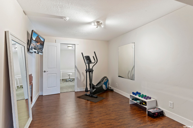 Workout area/flex space