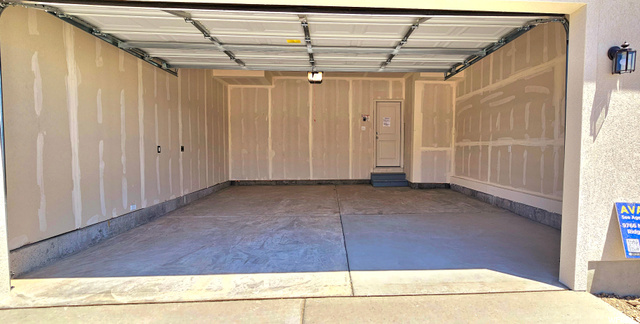 Extended 2 car Garage