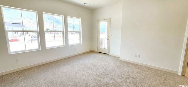 Mountain Views and Balcony Door