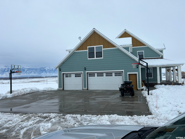 Entrance to Garages
