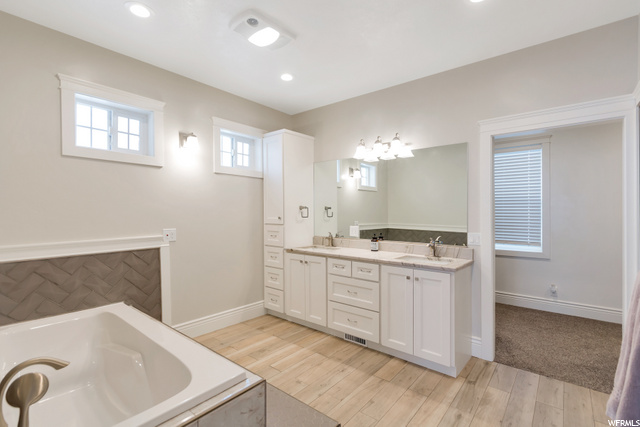 Master Bathroom- heated floor