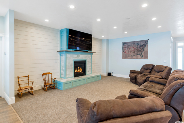 Fire place view- main floor