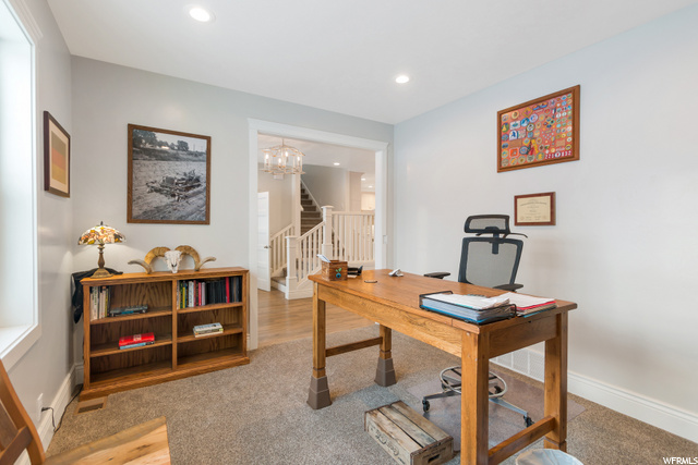 Study area- main floor