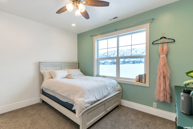 2nd Floor Bedroom- Wellsville Mountains
