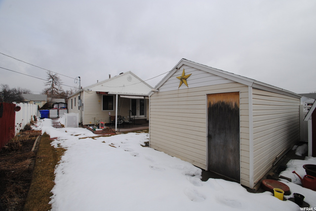 Garage & Backyard