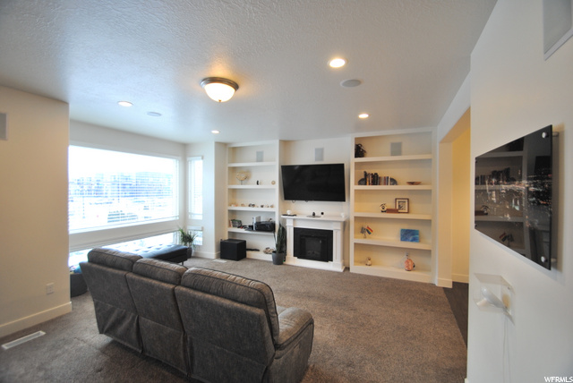 TV & Built in Desks