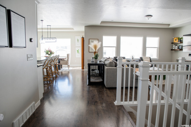 Entry into gathering room