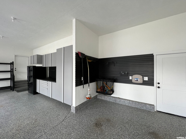 Slat wall for additional storage
