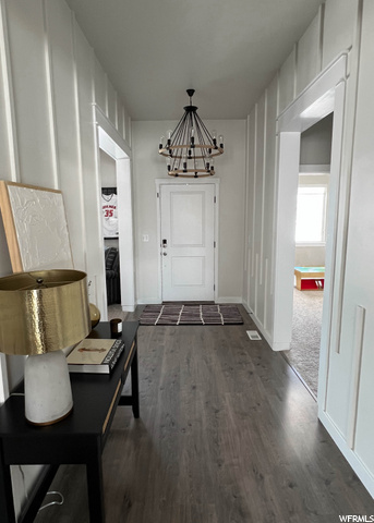 Looking back to front door