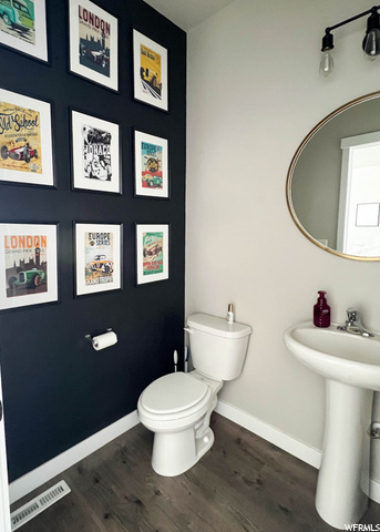Powder bathroom
