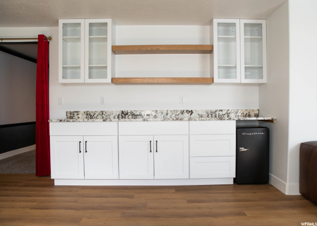 Basement kitchenette