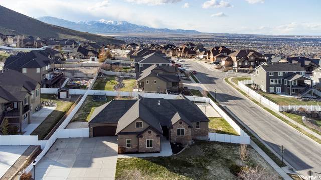 Front Drone View