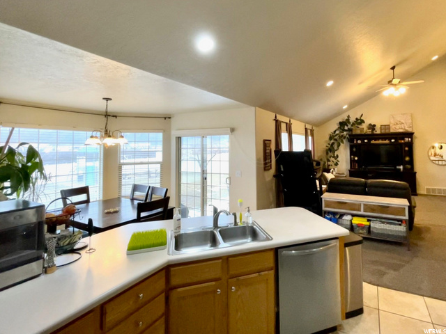 kitchen toward living room