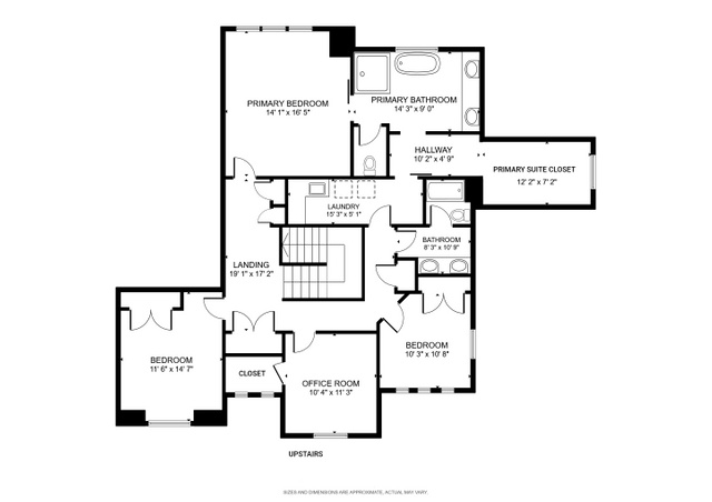 Upstairs
