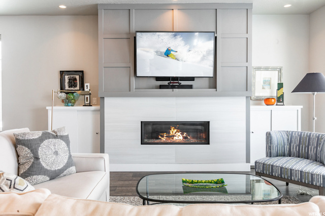 Family Room Gas Fireplace