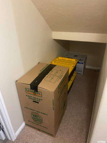 Storage under stairs