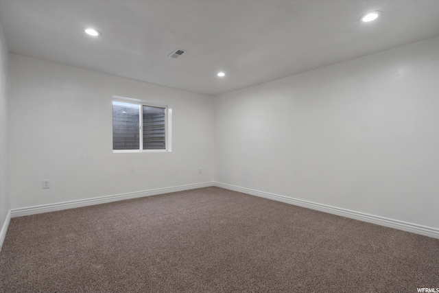 Basement bed #1