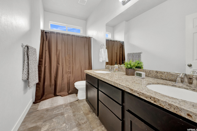 Full guest bathroom on main level