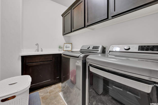 Laundry room on main level