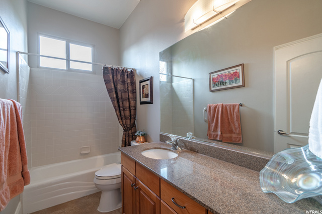 Granite Counter in 2nd Bathroom