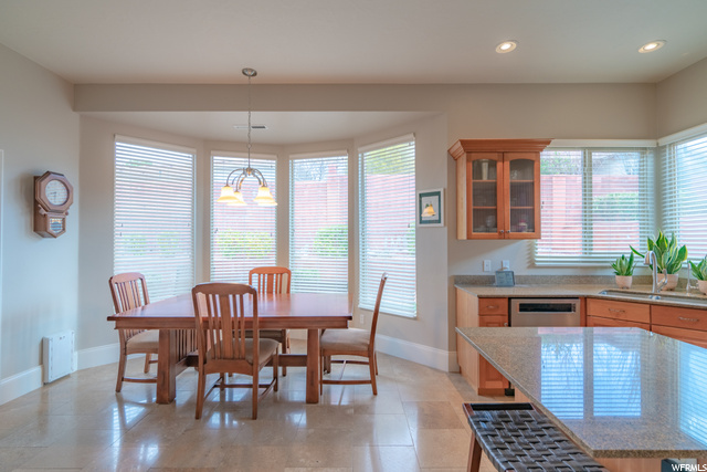 Roomy Dining Area