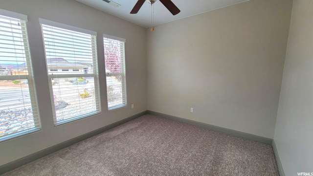 Office/den immediately inside of the entry