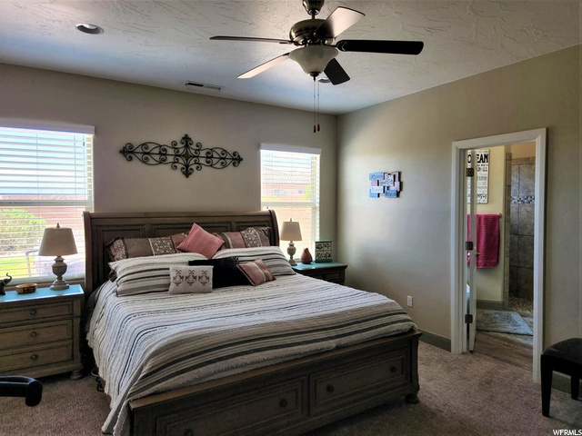 Ample principle bedroom