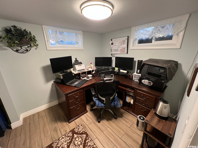Downstairs office/bedroom