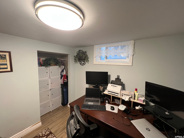Downstairs office/bedroom